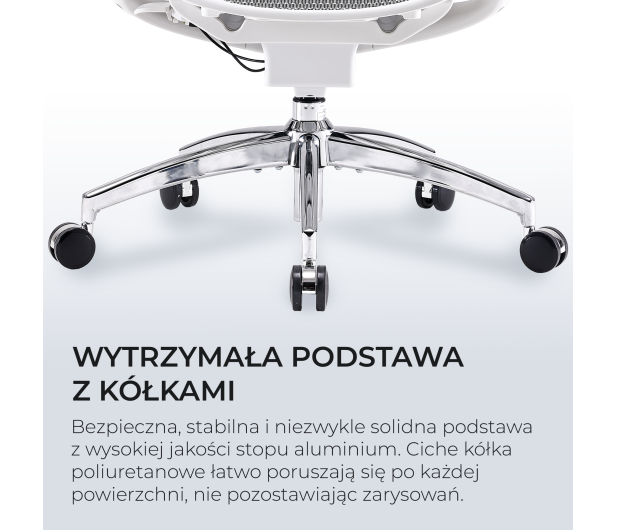 Sihoo DORO C300 PRO Mesh biały - 1542253 - zdjęcie 17